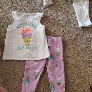 3t ice cream tank and Capri set